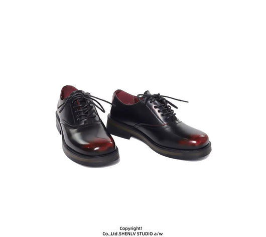 Zapatos de Cuero Bicolor con Suela Gruesa para Hombre - Casual y Profesional - Image 17
