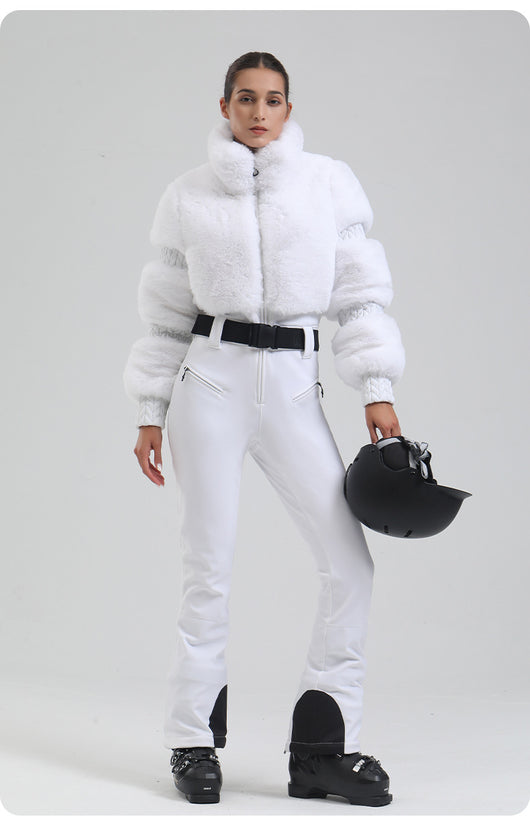 Traje de Esquí Integral para Mujer Térmico Impermeable - Image 16