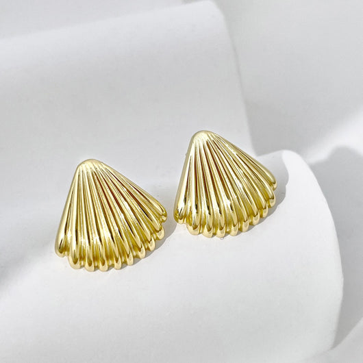 Aretes de Plata Esterlina 925 Diseño Concha para Mujer - Image 19