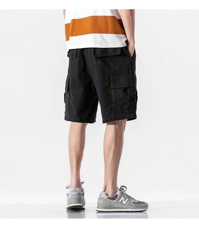 Conjunto de Tres Piezas Estilo Hong Kong - Camisa, Abrigo y Pantalones Cortos - Image 24