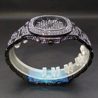 Reloj Hip Hop Diamantes Completos Rap Bling - Image 16