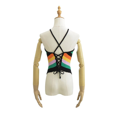 Bolsa Bandolera Retro Arcoíris para Mujer - Estilo Hot Girl Europeo - Image 28