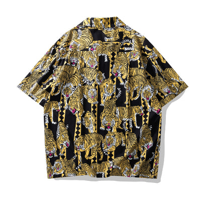 Camisa Hawaiana Cuello Cubano Floral - Image 52