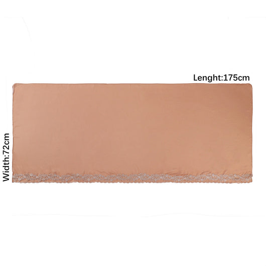 Pañuelo de Gasa Ligero en Colores Sólidos para Mujer - Image 49