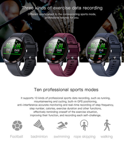 Reloj Inteligente SN93 con Monitor de Frecuencia Cardíaca y Presión Arterial - Image 13