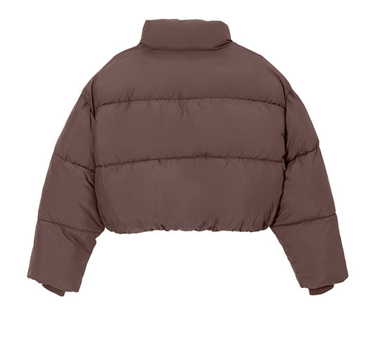 Abrigo de Plumón Grueso con Cuello Alzado Premium - Image 13
