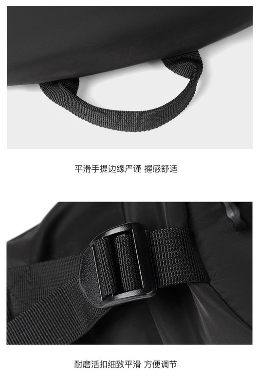 Mochila Bandolera Hombre Gran Capacidad - Bolsa Pecho Versátil para Estudiante y Commuter - Image 25
