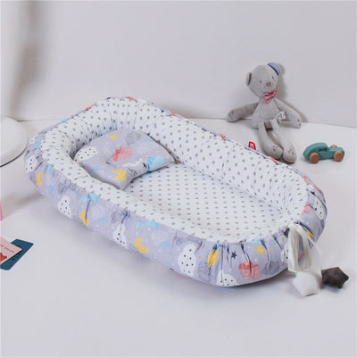Almohada de Viaje Plegable para Cuna Portátil con Funda Lavable - Image 23