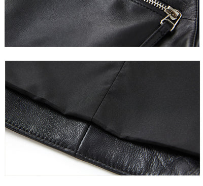 Abrigo de Cuero Genuino Slim Fit Premium - Image 13