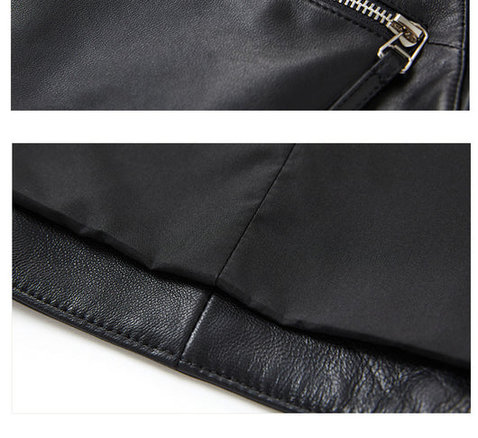 Abrigo de Cuero Genuino Slim Fit Premium - Image 13
