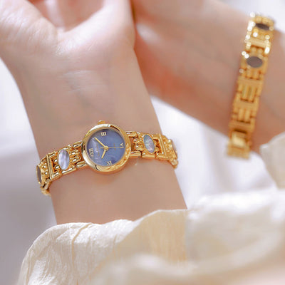 Reloj Elegante Aurora Nácar Negro Dorado - Diseño de Lujo - Image 25