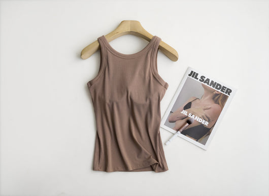 Camiseta Interior con Protector de Tirantes Integrado sin Costuras - Image 19