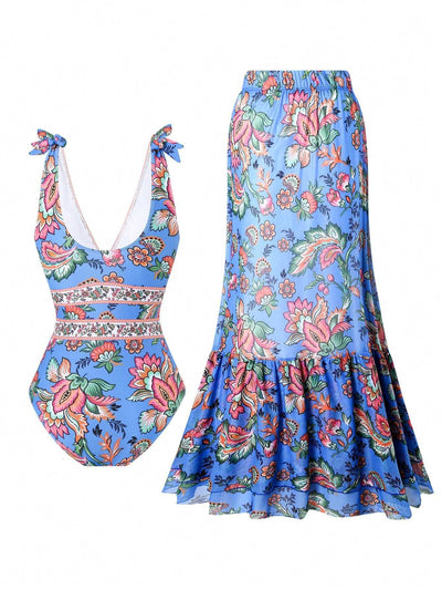 Traje de Baño Enterizo Étnico para Mujer - Image 27