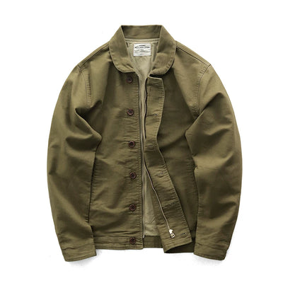 Chaqueta Suelta Retro Casual para Hombre - Estilo Deck Versátil - Image 13