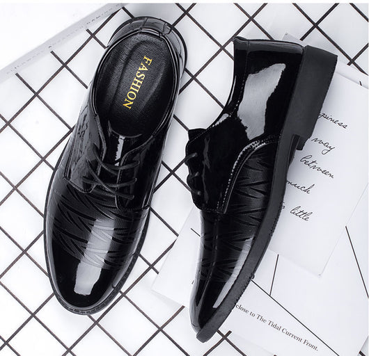 Zapatos de Cuero Elegantes para Hombre - Estilo Británico Formal - Image 17