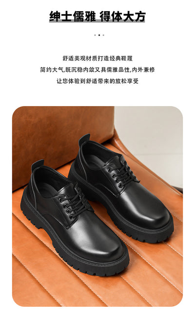 Zapatos de Cuero Negro Impermeables para Hombre Ejecutivo - Image 10