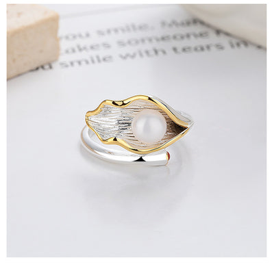 Anillo Ajustable de Perla Luxury con Detalles en Tonos Verdes - Image 10