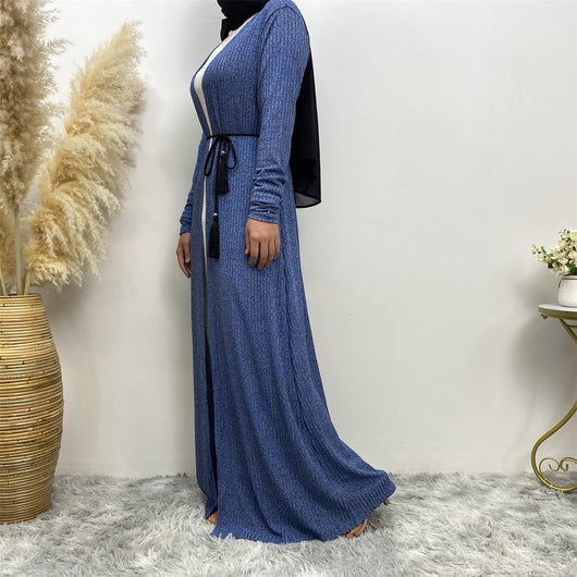 Cardigan Tejido Largo para Mujer - Abrigo Suéter Versátil - Image 27