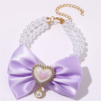Collar Princesa con Dije Corazón para Mascotas - Image 27