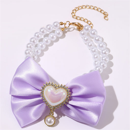 Collar Princesa con Dije Corazón para Mascotas - Image 27