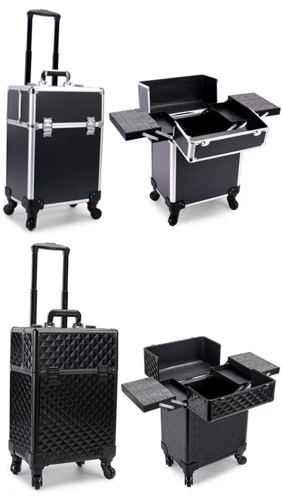 Carrito Profesional de Maquillaje y Cosméticos con Almacenamiento Amplio - Image 21