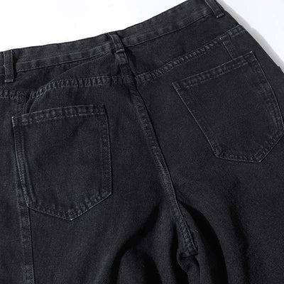 Pantalón Cargo Denim Lavado Industrial con Múltiples Bolsillos - Image 29
