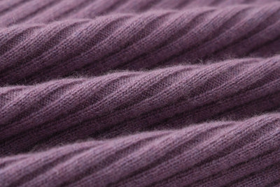 Cardigan de Cachemira Corto para Mujer - Cuello Solapa Otoño Temprano - Image 20