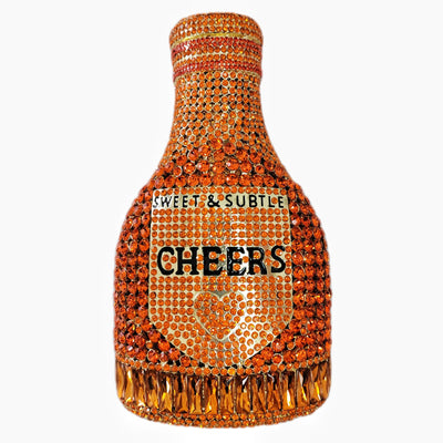 Clutch de Noche Champagne con Cristales Brillantes para Mujer - Image 73