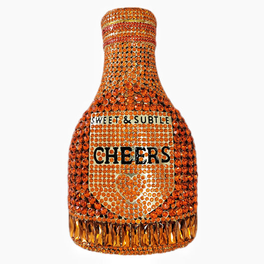 Clutch de Noche Champagne con Cristales Brillantes para Mujer - Image 73
