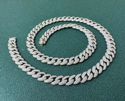 Cadena Cubana de Diamantes Completos Estilo Europeo y Americano - Image 31