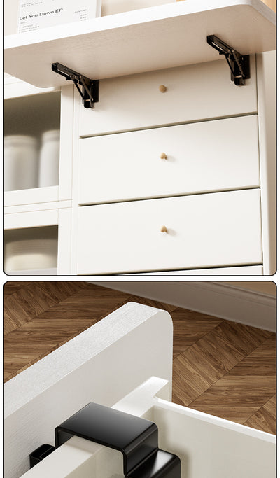 Extensión de Escritorio con Cajón sin Perforación - Soporte Ergonómico Plegable - Image 12