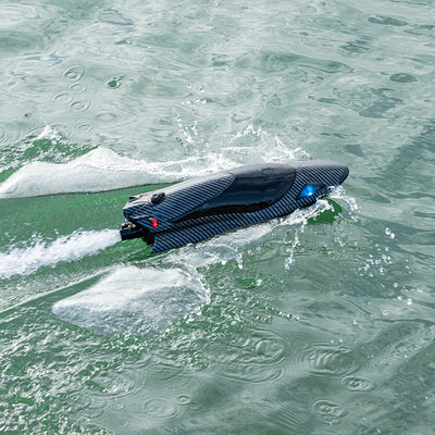 Barco de Carreras Teledirigido de Alta Velocidad con Motor Turbojet Refrigerado - Image 14