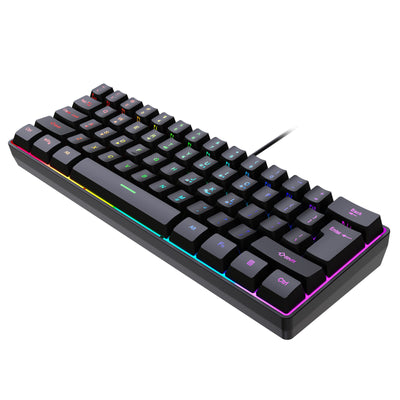 Teclado Compacto RGB para el Hogar - Iluminación LED Personalizable - Image 18