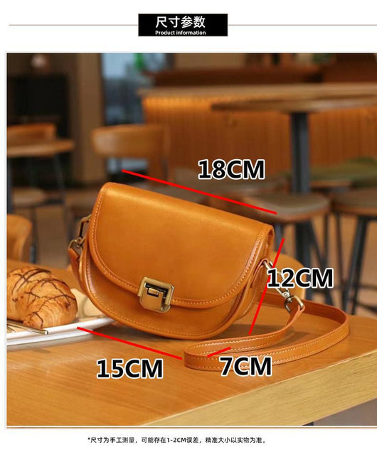 Bolso de Cuero Curtido al Vegetal para Mujer - Estilo Clásico y Duradero - Image 12