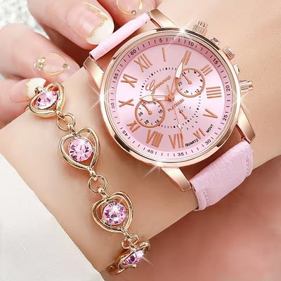 Reloj de Cinturón para Mujer con Joyería de Amor - Set de Regalo - Image 14