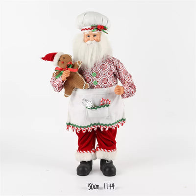 Decoraciones Navideñas de Tela - Santa Claus para el Hogar - Image 10