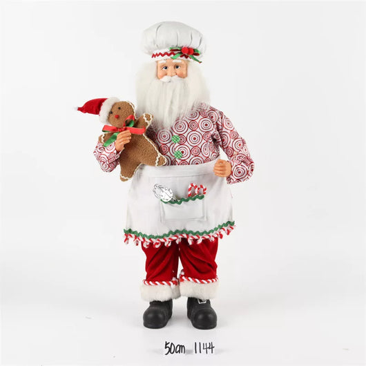 Decoraciones Navideñas de Tela - Santa Claus para el Hogar - Image 10