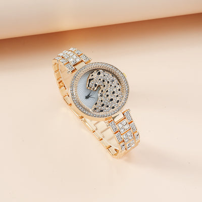 Reloj de Acero Inoxidable con Diamantes y Esfera Grande - Diseño Minimalista - Image 26
