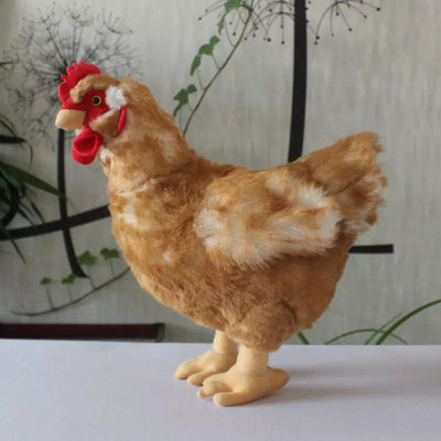 Almohada de Peluche Gallina Gigante - Juguete Decorativo Suave - Image 9