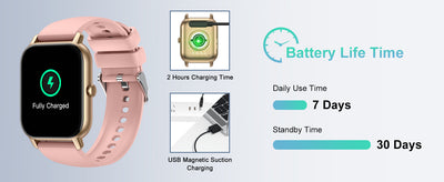 Reloj Inteligente con Llamadas Bluetooth, Monitor Cardíaco y Presión Arterial - Image 35