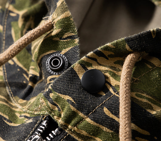 Parka Táctica con Capucha Camuflaje - Abrigo Impermeable para Aventuras - Image 50
