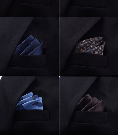 Pañuelo de Bolsillo Estampado para Hombre - Accesorios Formales y Casual Business - Image 60