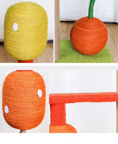 Árbol Rascador para Gatos con Fibra de Coco y Plataformas de Escalada - Image 13