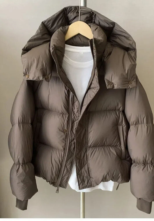 Chaqueta Acolchada de Algodón Grueso y Corte Holgado - Image 32