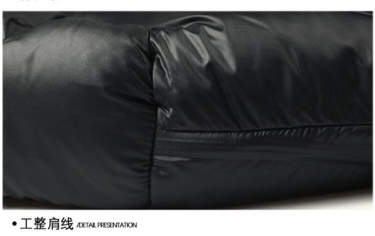 Abrigo Acolchado para Hombre Invierno - Chaqueta Térmica con Cuello Alto - Image 10