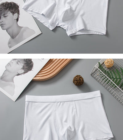 Bóxer Blanco Juvenil para Hombre de Algodón Cómodo - Image 15