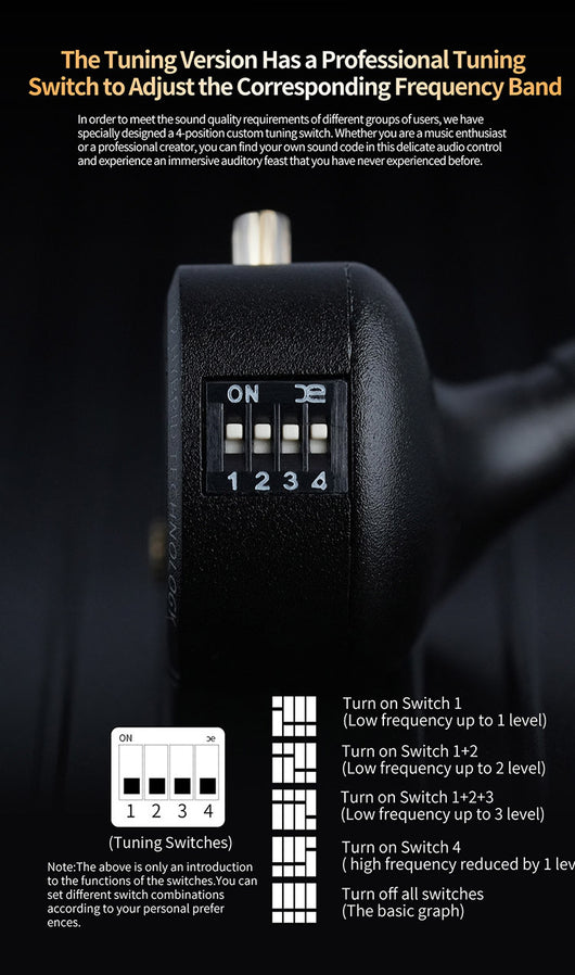 Auriculares In-Ear con Cable Intercambiable y Control de Tonalidad Ajustable - Image 21