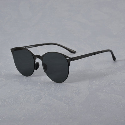 Gafas de Sol Vintage Plegables para Hombre en Acero Inoxidable - Image 35