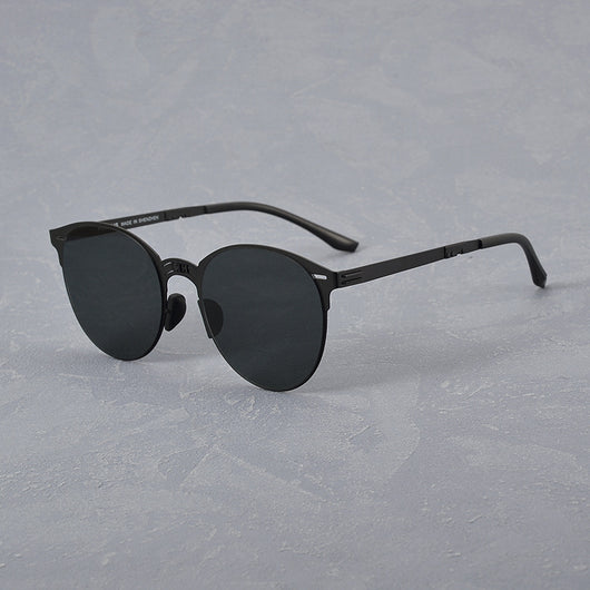 Gafas de Sol Vintage Plegables para Hombre en Acero Inoxidable - Image 35