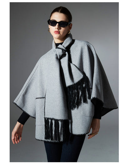 Chal Pashmina Camel Premium para Otoño e Invierno con Bolsillos - Image 15